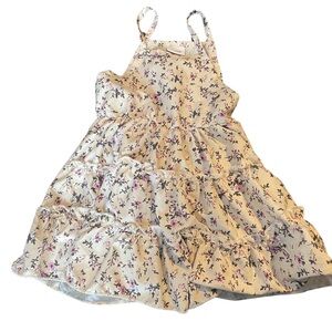 Floral Tiered Ruffle Dress